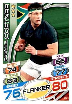 2015 Topps Rugby Attax #133 Marcell Coetzee Front